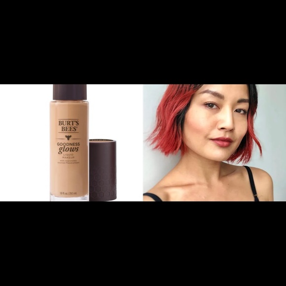Burts bees goodness glows liquid make up chestnut - Picture 3 of 11